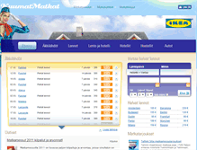 Tablet Screenshot of kuumatmatkat.fi